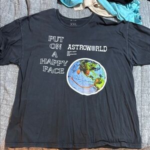 Travis Scott Astroworld Graphic Tee - Black